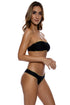 Luli Fama Luli Chic Seamless Wavy Ruched Back Bottom